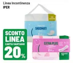 Iper La Grande Linea Incontinenza IPER offerta