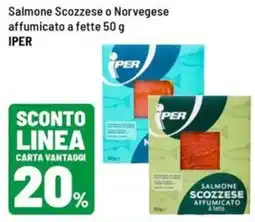 Iper La Grande Salmone affumicato Iper offerta