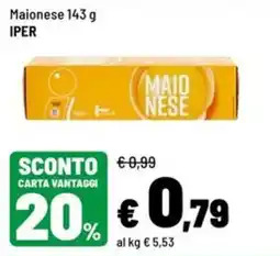 Iper La Grande Maionese Iper offerta