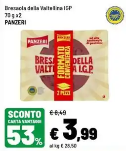 Iper La Grande Bresaola della Valtellina IGP Panzeri offerta