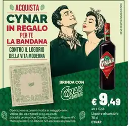 Iper La Grande Cynar Spritz offerta