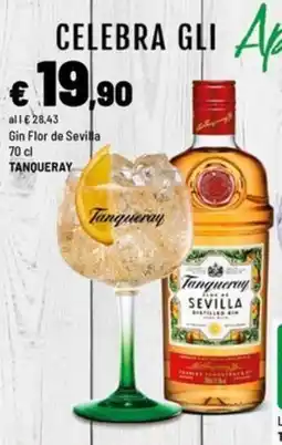 Iper La Grande Gin Flor de Sevilla Tanqueray offerta
