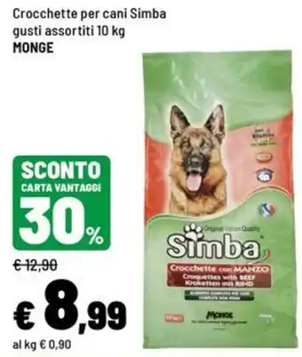 Crocchette per cani Simba