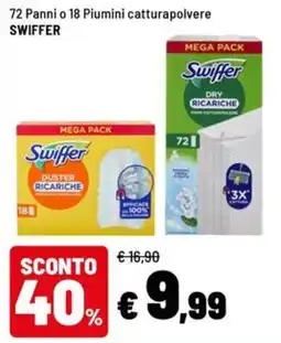 Iper La Grande Swiffer panni catturapolvere offerta