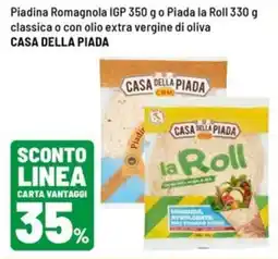 Iper La Grande Piadina Romagnola IGP o Piada la Roll offerta