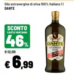 Iper La Grande Olio extravergine di oliva Dante offerta