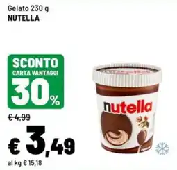 Iper La Grande Gelato Nutella offerta