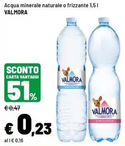 Iper La Grande Acqua minerale Valmora offerta