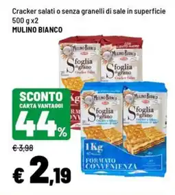 Iper La Grande Sfoglia di grano Cracker Salati offerta