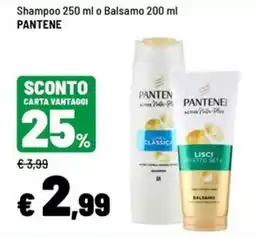 Iper La Grande Shampoo o Balsamo Pantene offerta