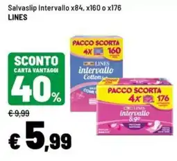 Iper La Grande Salvaslip Intervallo Lines offerta