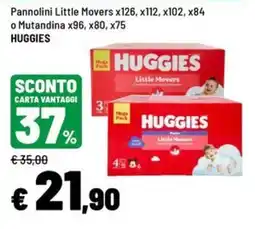 Iper La Grande Pannolini Little Movers Huggies offerta