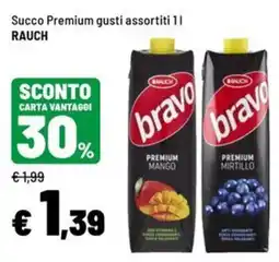 Iper La Grande Succo Premium Rauch offerta
