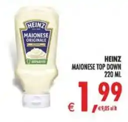 Deco Iperstore Heinz maionese top down offerta