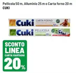 Iper La Grande Pellicola o Carta forno Cuki offerta