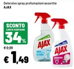 Iper La Grande Detersivo spray profumazioni assortite Ajax offerta