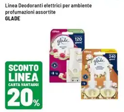 Iper La Grande Deodoranti elettrici per ambiente profumazioni assortite Glade offerta