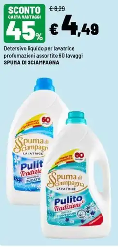 Iper La Grande Spuma di sciampagna Pulito Tradizione offerta