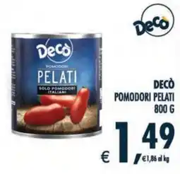 Deco Iperstore Decò pomodori pelati offerta