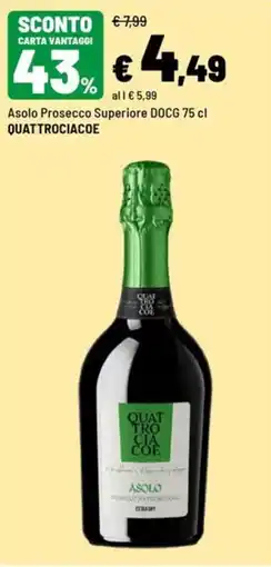 Iper La Grande Asolo Prosecco Superiore DOCG offerta