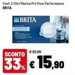 Iper La Grande Filtro per Tacche Maxtra Pro Pure Performance Brita offerta
