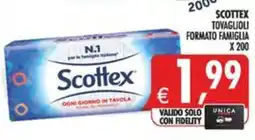 Deco Iperstore Scottex tovaglioli offerta
