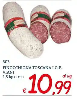 Zona Finocchiona Toscana I.G.P. Viani offerta