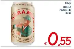 Zona Birra Moretti offerta