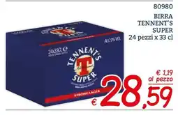 Zona Birra Tennent's Super offerta