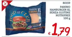 Zona Food Club Panino Hamburger XL senza glutine Nutrifree offerta