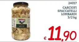 Zona Carciofi spaccatelli lombardi offerta