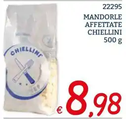 Zona Mandorle affettate Chiellini offerta