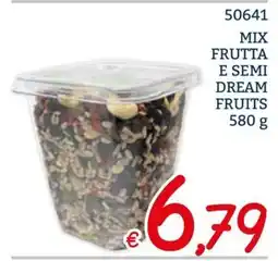 Zona Mix frutta e semi dream fruits offerta