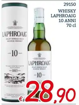 Zona Whisky Laphroaig 10 anni offerta