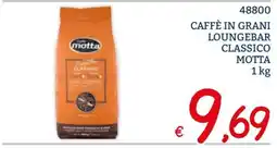 Zona Caffè in grani loungebar classico Motta offerta
