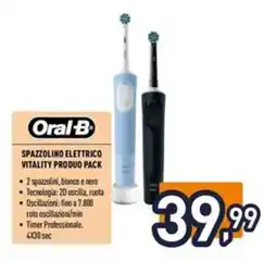 Iper La Grande Oral-B spazzolino elettrico vitality prodotto pack offerta