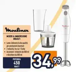 Iper La Grande Moulinex mixer a immersione offerta