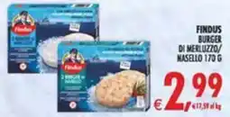 Deco Iperstore Findus Burger di merluzzo/nasello offerta