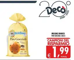 Deco Iperstore Mulino Bianco Pan Goccioli offerta