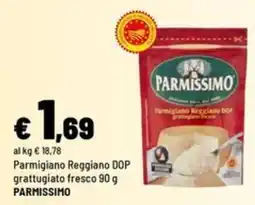 Iper La Grande Parmigiano Reggiano DOP grattugiato fresco PARMISSIMO offerta