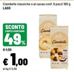 Iper La Grande Ciambelle Lago offerta