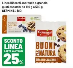 Iper La Grande Biscotti Saraceno e Cocco al Cioccolato Germinal Bio offerta