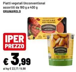 Iper La Grande Piatti vegetali Unconventional offerta