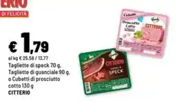 Iper La Grande Tagliette di speck offerta