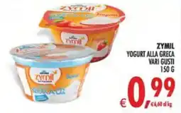 Deco Iperstore Zymil yogurt alla greca offerta