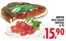 Deco Iperstore Senfter Speck Classico Gran Resa offerta
