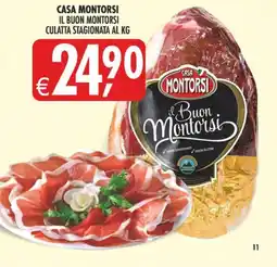 Deco Iperstore Culatta stagionata Casa Montorsi offerta