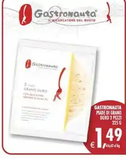 Deco Iperstore Gastronauta piade di grano duro offerta