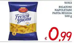 Zona Rigatoni napoletani pasta reggia offerta