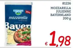 Zona Mozzarella julienne Bayernland offerta